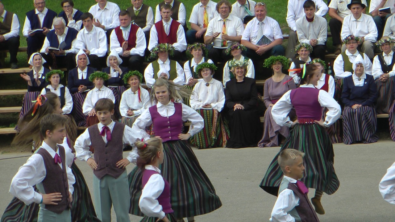 Man košas lentas, man košas bantes /latviešu tautas mūzikas Jura Vaivoda apdare/