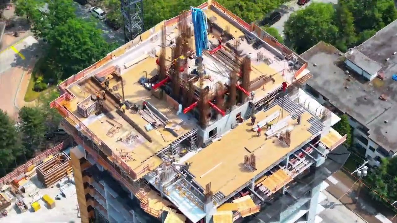 Central Park House | Construction Progress: Cantilever