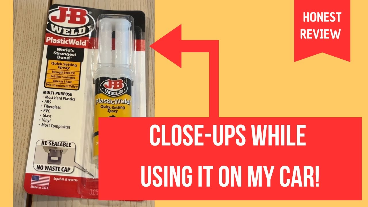 Review: JB Weld, PlasticWeld Epoxy Resin