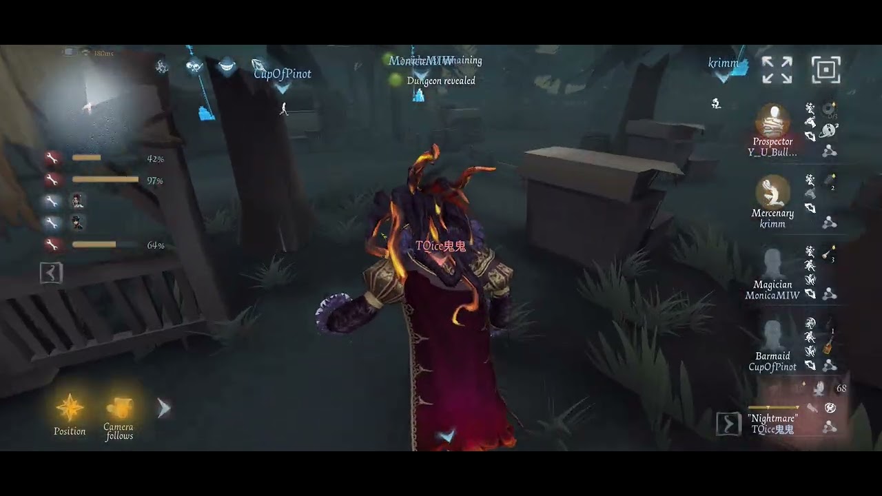 Identity V I'm thirsty but barmaid won't serve me