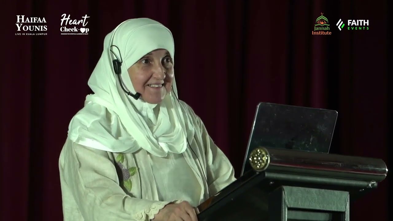 Heart Check Up!  (Part 1) I Shaykha Dr Haifaa Younis at Faith Event Malaysia I Jannah Institute