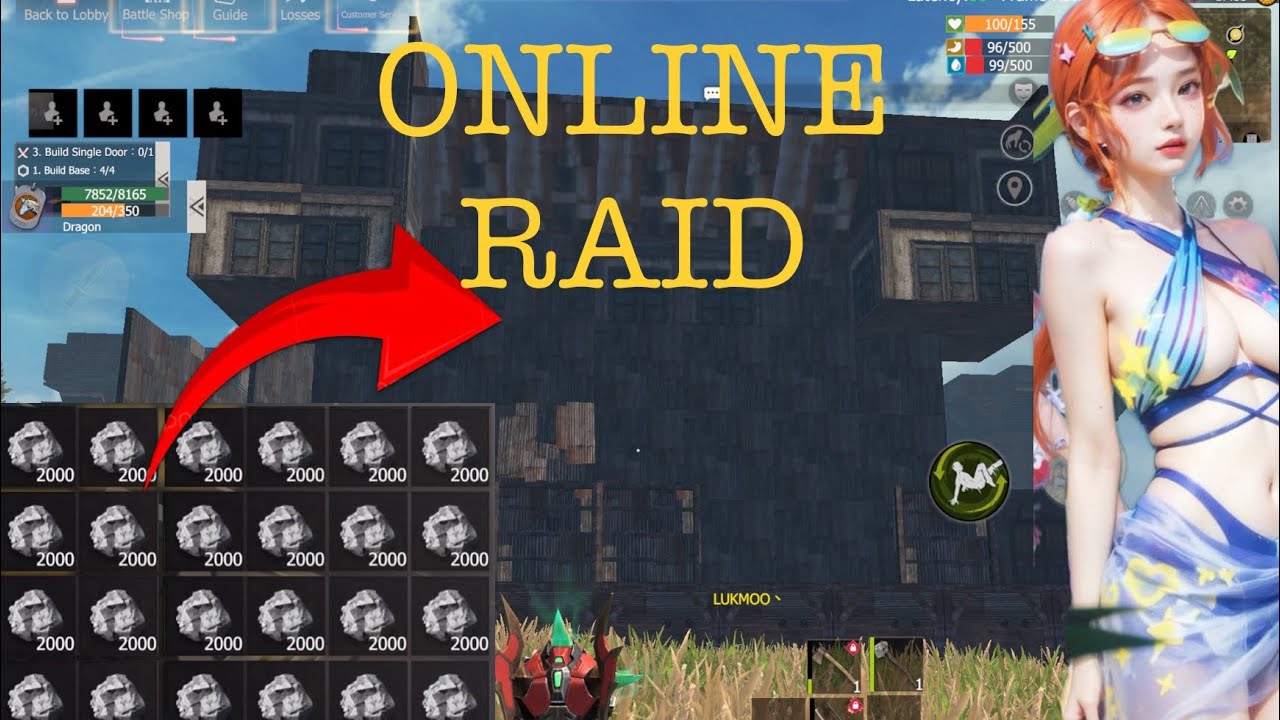 💥ONLINE RAID💥 on 47RONIN | 4K | #lastislandofsurvivalunknown15days