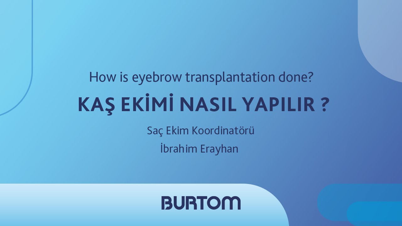 Kaş Ekimi Nasıl Yapılır ?  İbrahim Erayhan Saç Ekim Koordinatörü #kaşekimi