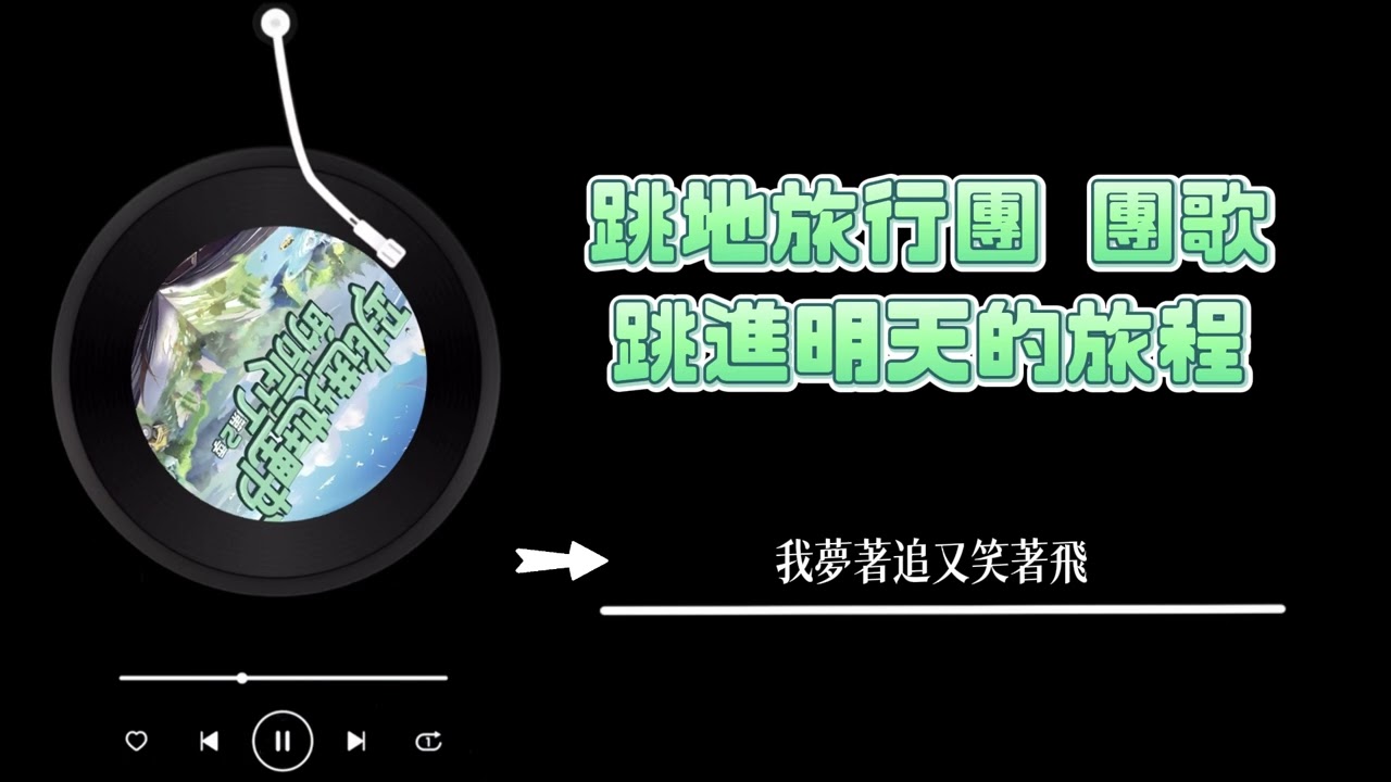跳進地理書的旅行2 主題曲 - 《跳進明天的旅程》 Lyrics