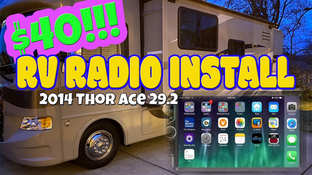 Cheap RV Radio Upgrade!