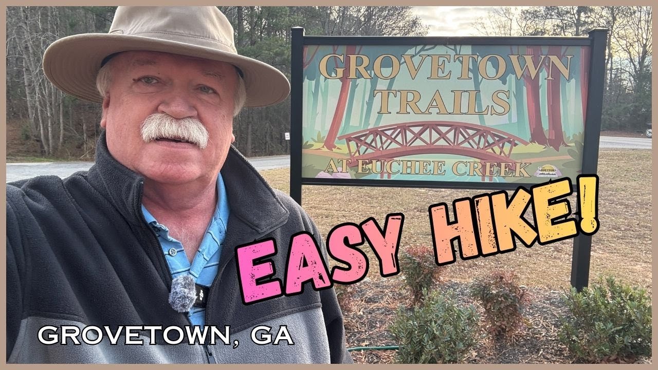 Пешеходная дорожка Grovetown Trails at Euchee Creek Loop - Гроувтаун, Джорджия
