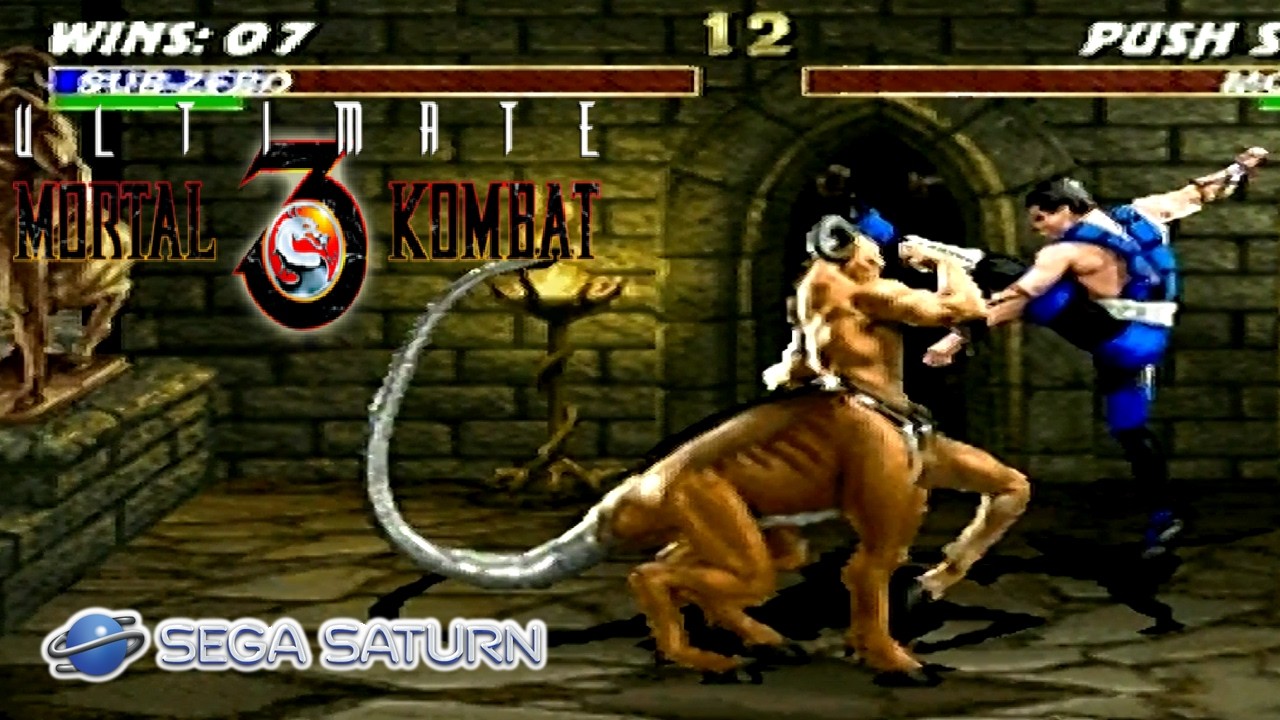 Ultimate Mortal Kombat 3 playthrough (SEGA Saturn) (1CC)