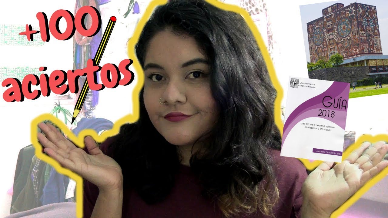 SACA MÁS DE 105 ACIERTOS EN EL EXAMEN DE LA UNAM (eso saqué yo en mi 1er intento)