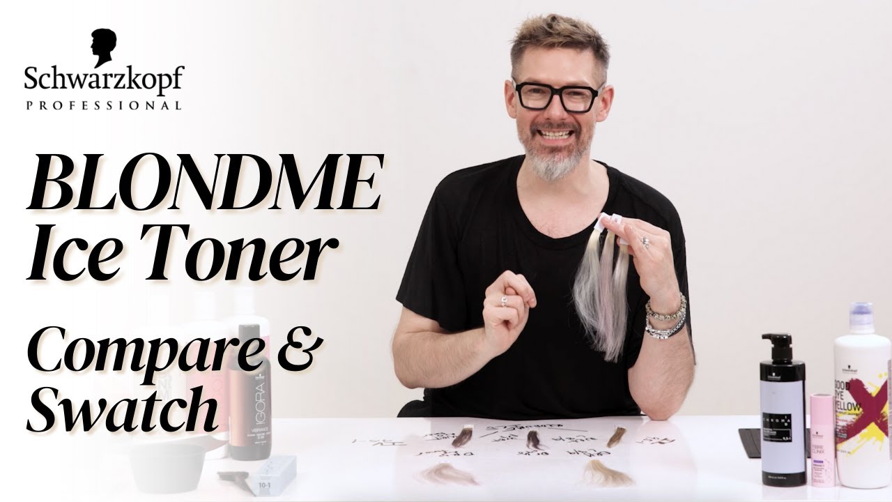 Toning on Wet Hair vs. Dry Hair Using Neutralizing BLONDME ICE TONER