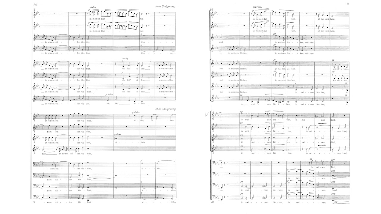 G. Mahler - Ich bin der Welt abhanden gekommen (arr. C. Gottwald)