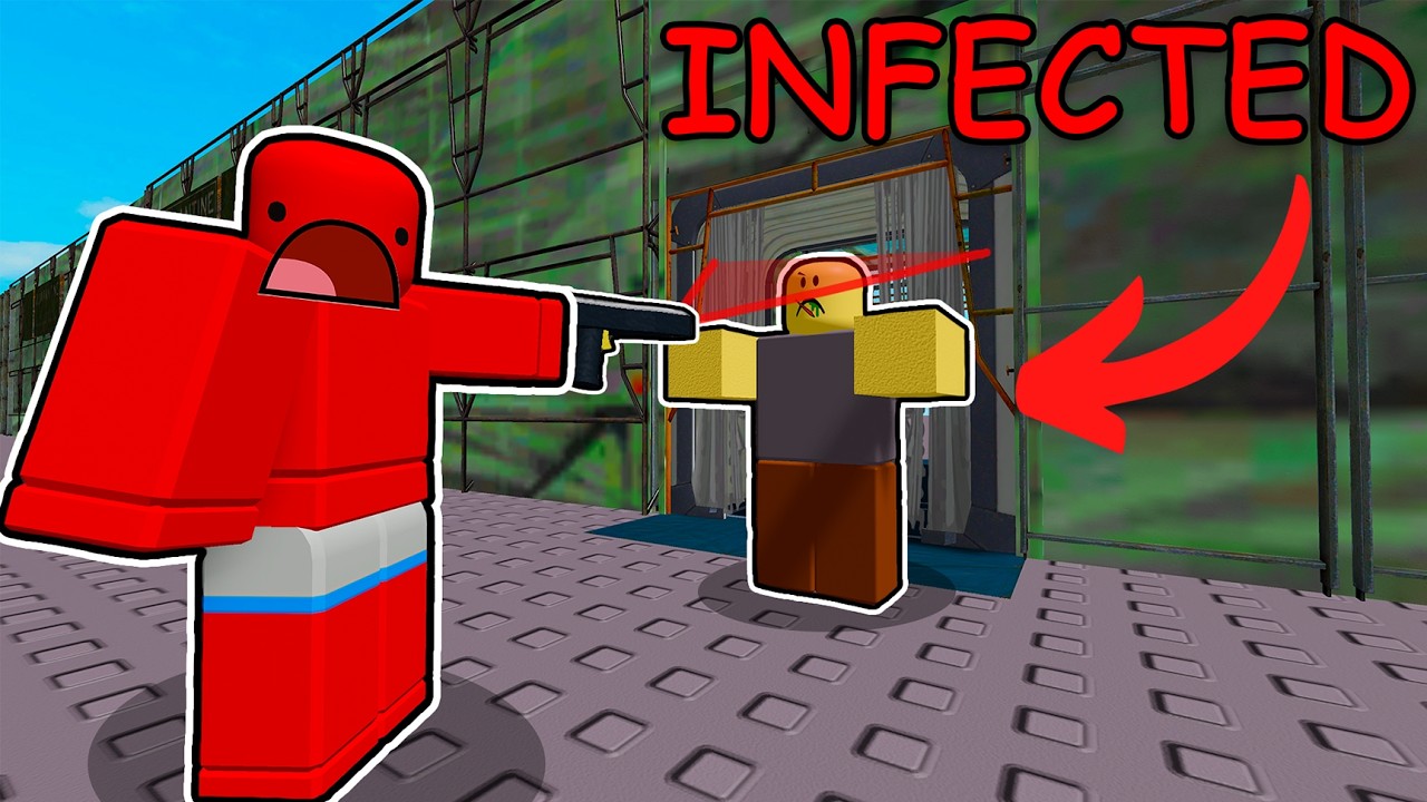 SURVIVING QUARANTINE BORDER in Roblox...