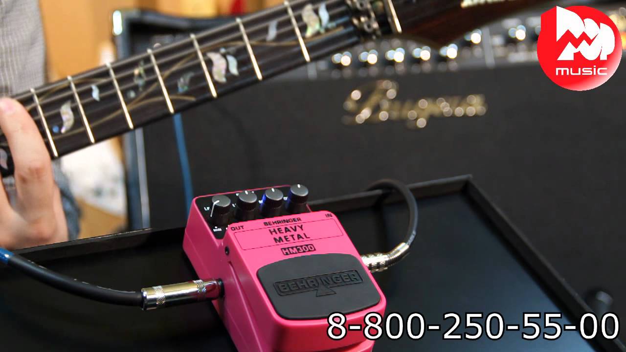Гитарный эффект BEHRINGER HM300 HEAVY METAL