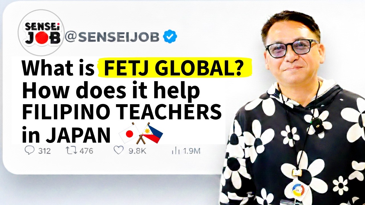 Filipino English Teachers in Japan 🇯🇵 | FETJ President on ALT Life & Career Growth