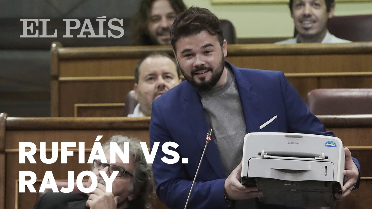 Rufián a Rajoy: “No hay ley por encima de la democracia” | España