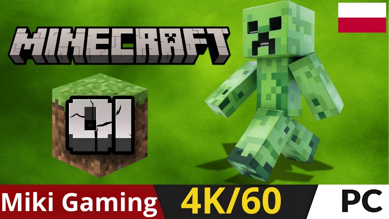 Minecraft 🤔 Ach, te creepery! (odc. 1)
