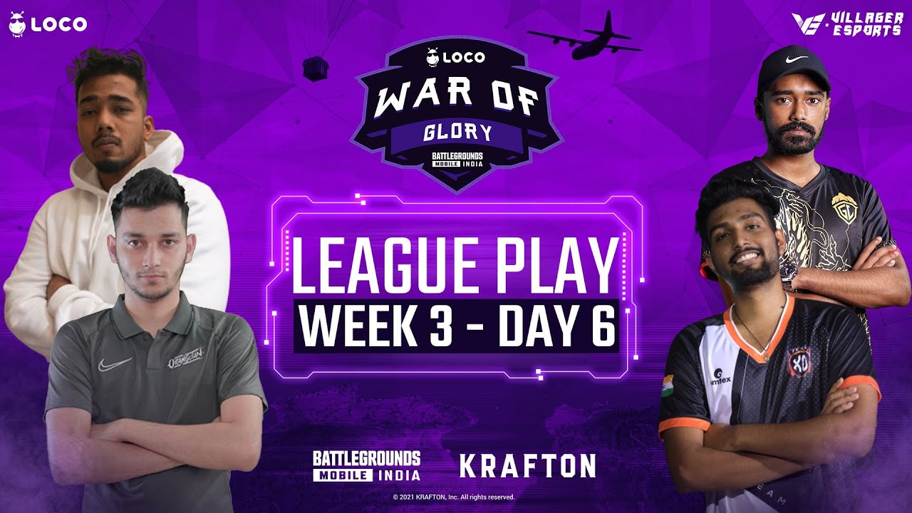 VILLAGERS ESPORTS LIVE LOCO WAR OF GLORY WEEK 3 DAY 6