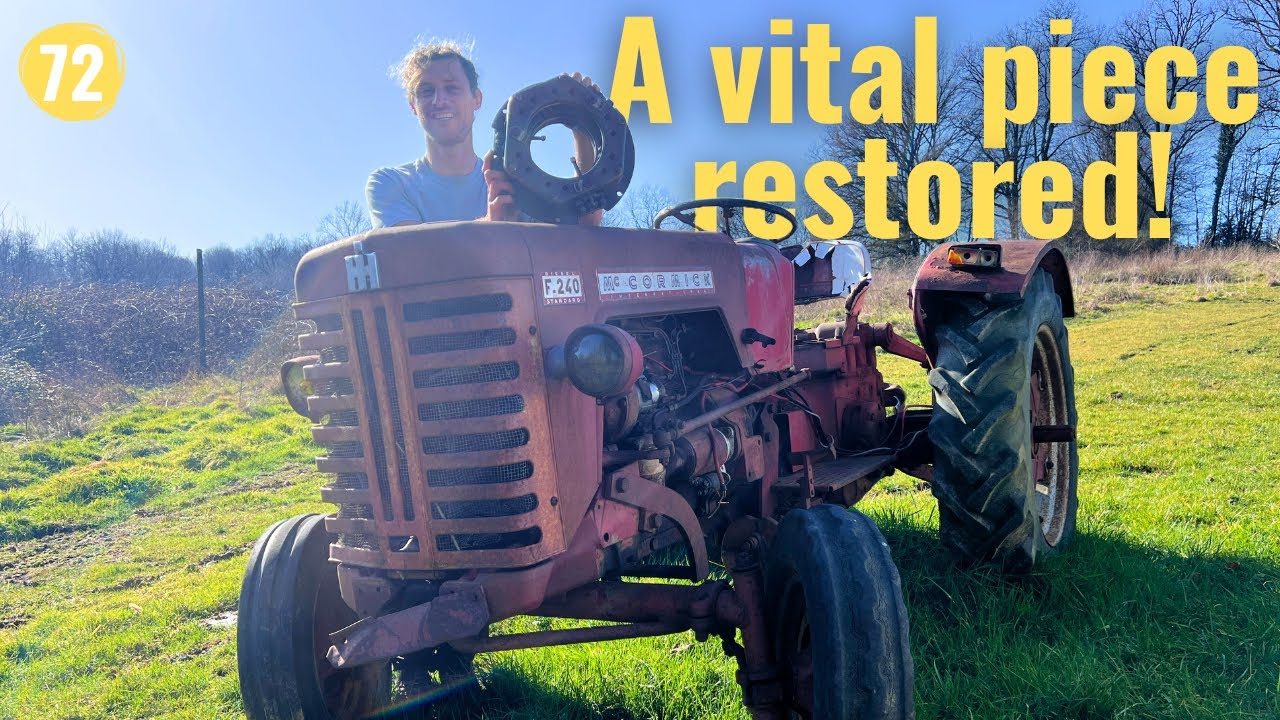 Old Tractor Restoration of a McCormick F240: Repairing the Clutch! - #72