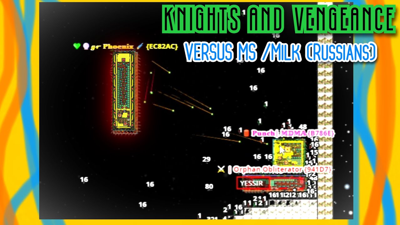 BIG WAR 2 | Knights + Vengeance VS ms (Russians)