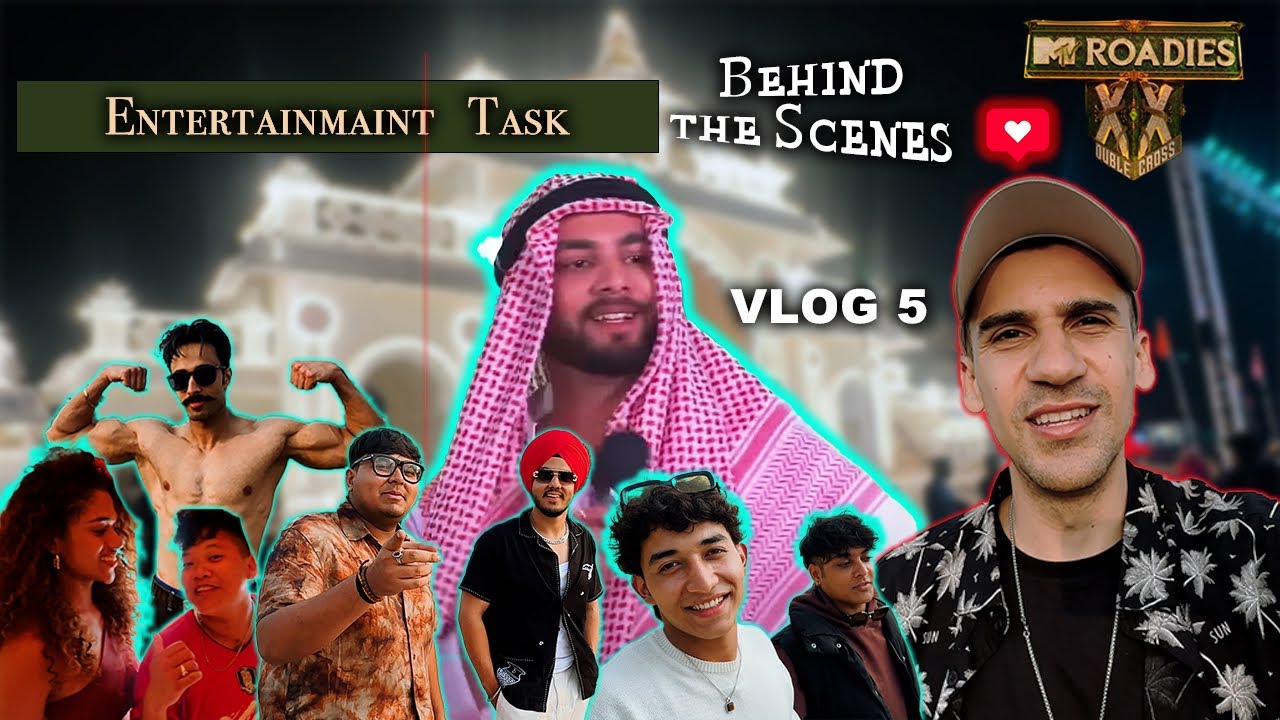 Entertainment Task🎤🎪/ Tent Tour zarur dekhna jisko Roadies karna hai😀