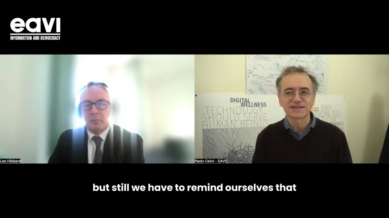 EAVI Conversations 4: AI & Media Literacy - Episode 5: Human Agency and values in the age of AI