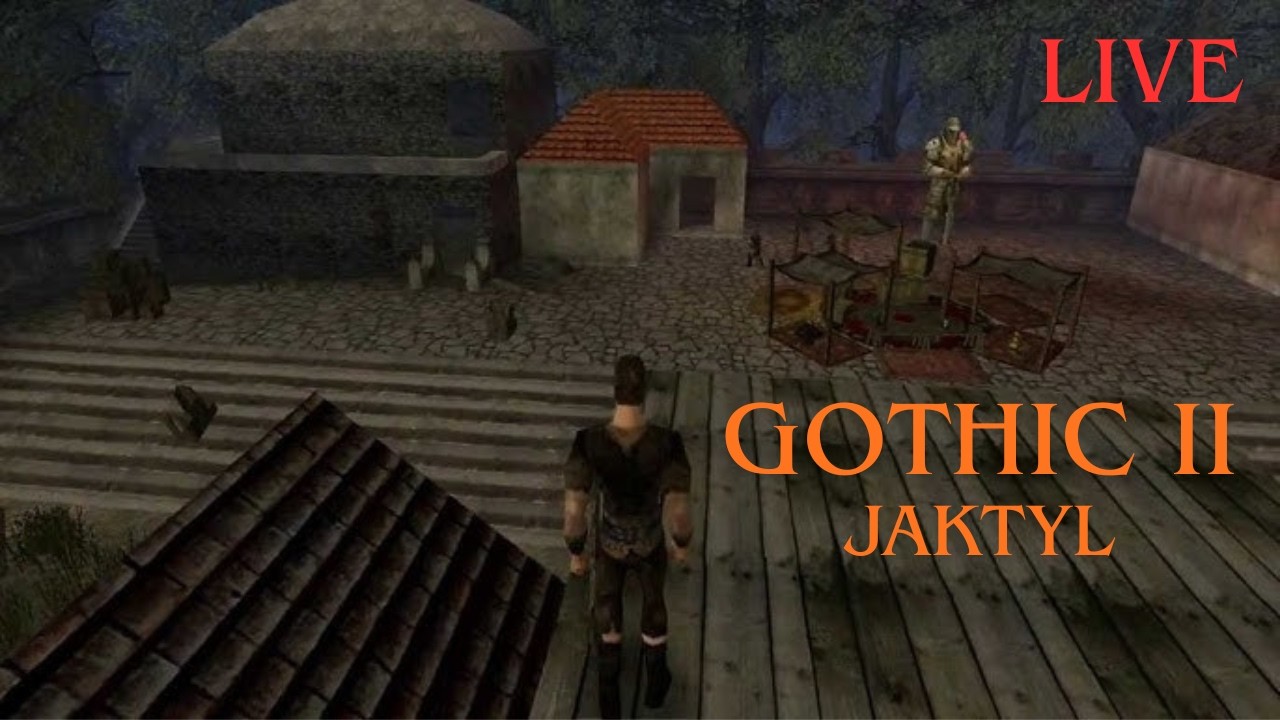 GOTHIC 2 - JAKTYL 🟢SEKRET, CZARNY MAG, KONIEC! 🔴NA ŻYWO #4
