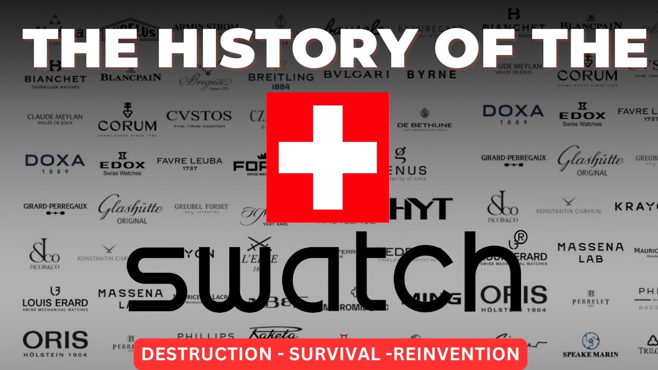 The Rise, Fall, and Comeback of Swiss Watches & How a Plastic Swatch Saved the Industry