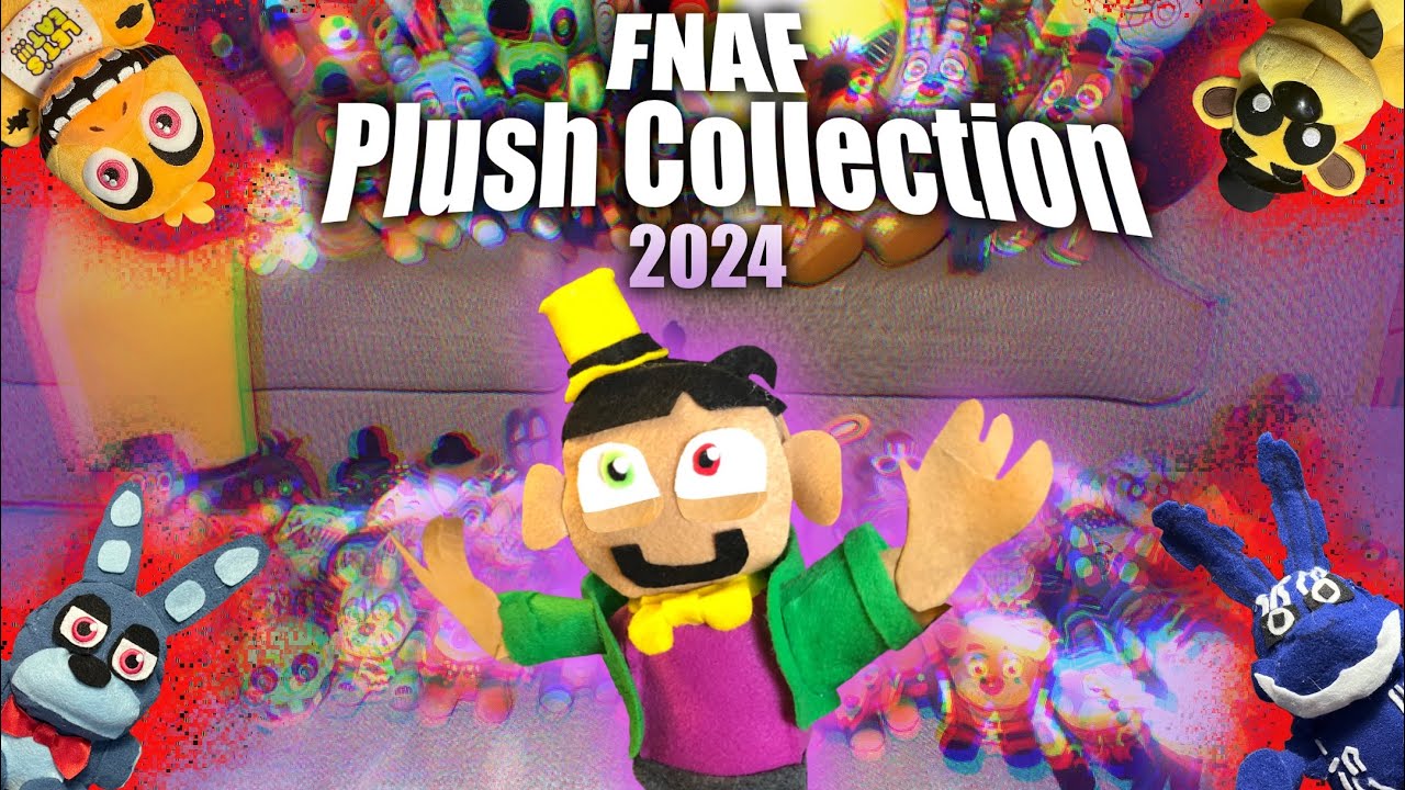 Плюшевая коллекция ФНАФ 2024! (400 плюшек!!)