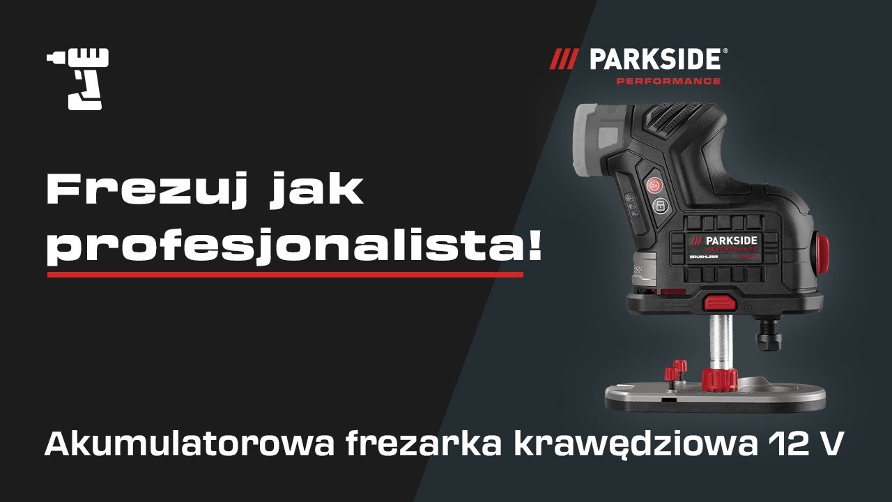Kompaktowa i precyzyjna | Akumulatorowa frezarka krawędziowa PARKSIDE PERFORMANCE w #ToolTalk