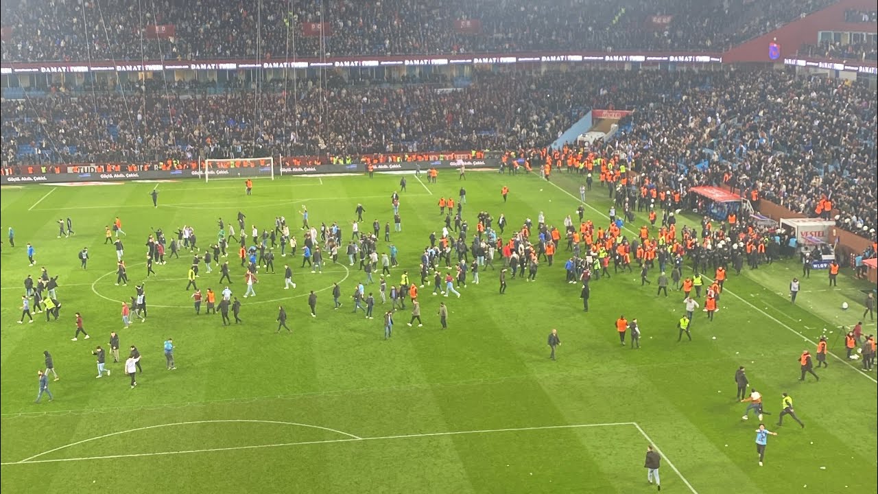 Trabzonspor 2-3 Fenerbah&ccedil;e / 17.03.2024 /  MA&Ccedil; SONU OLAYLAR