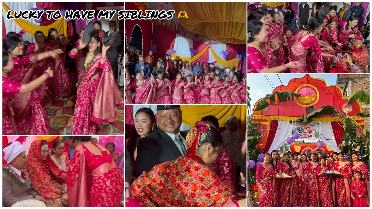We got emotional at sister marriage 🥺||#weedingdance ||baralsiblings |#shovathapamagar