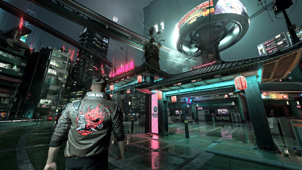[4K60] Cyberpunk 2077 v2.02 - Night Walk in Kabuki (Path Tracing & HD Reworked Project)