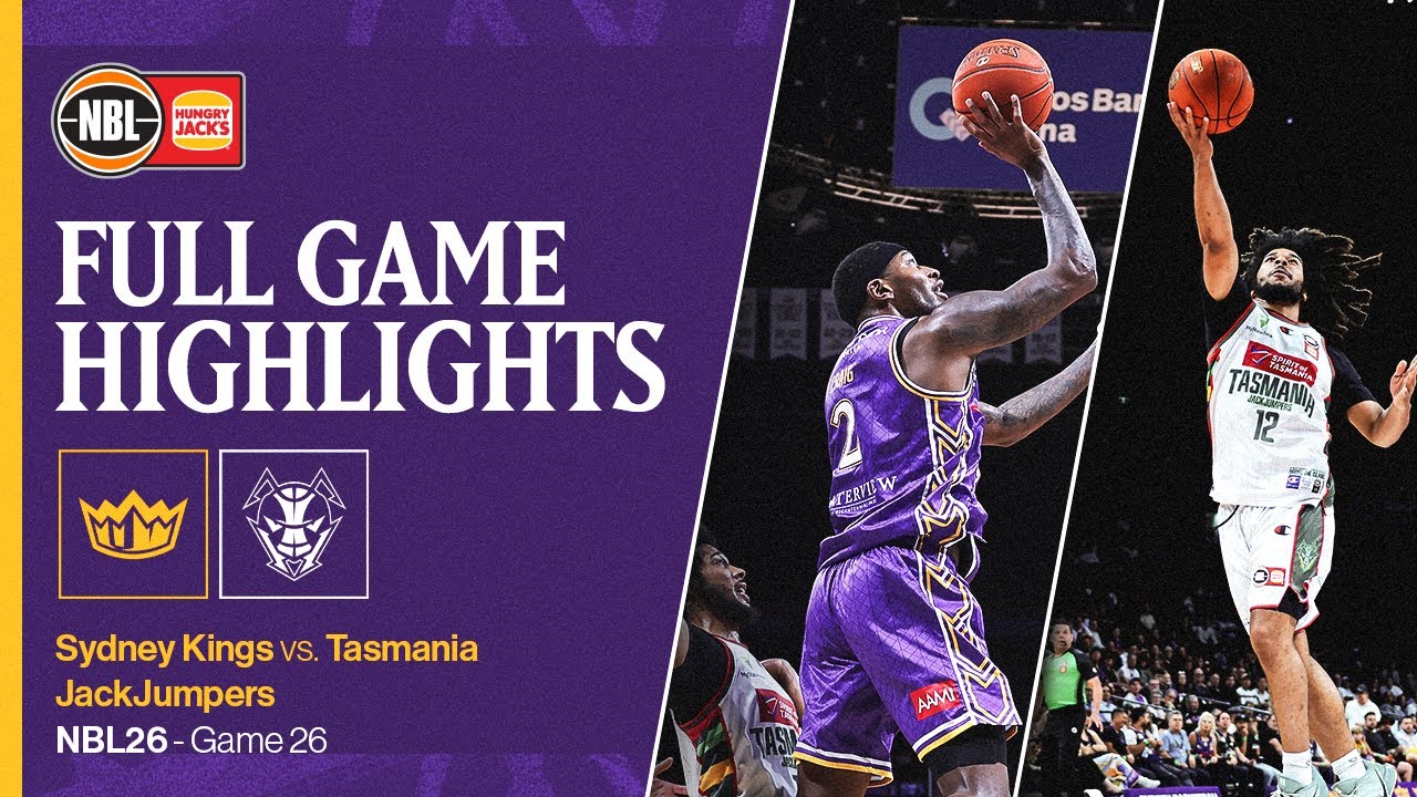 Sydney Kings Highlights vs Tasmania JackJumpers