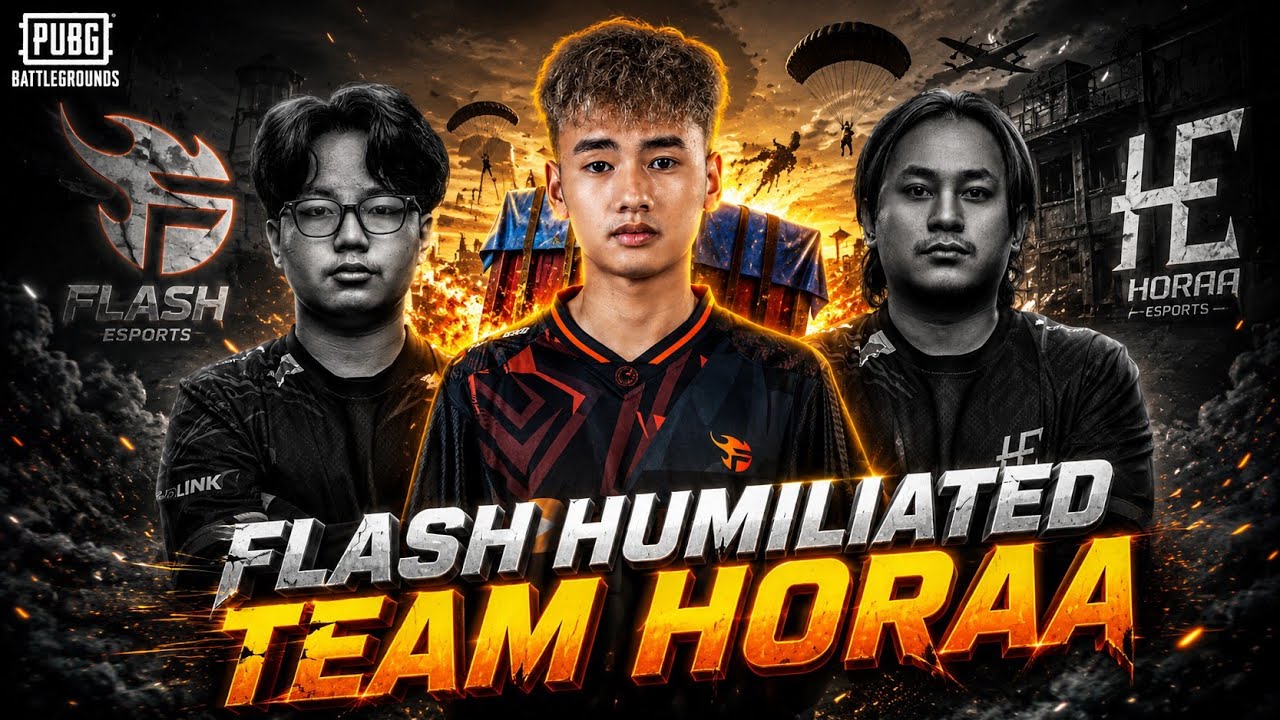 Team Flash🇻🇳 преследуют Horaa eSports🇳🇵 на каждом дропе!!💀🔥 FLASH против HORAA: битва за точку вы...