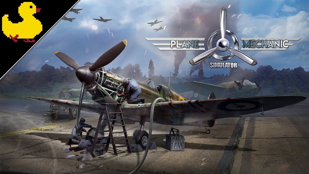 Já mechanikem letadla, tak to nezapomeň padák - PLANE MECHANIC SIMULATOR CZ #01