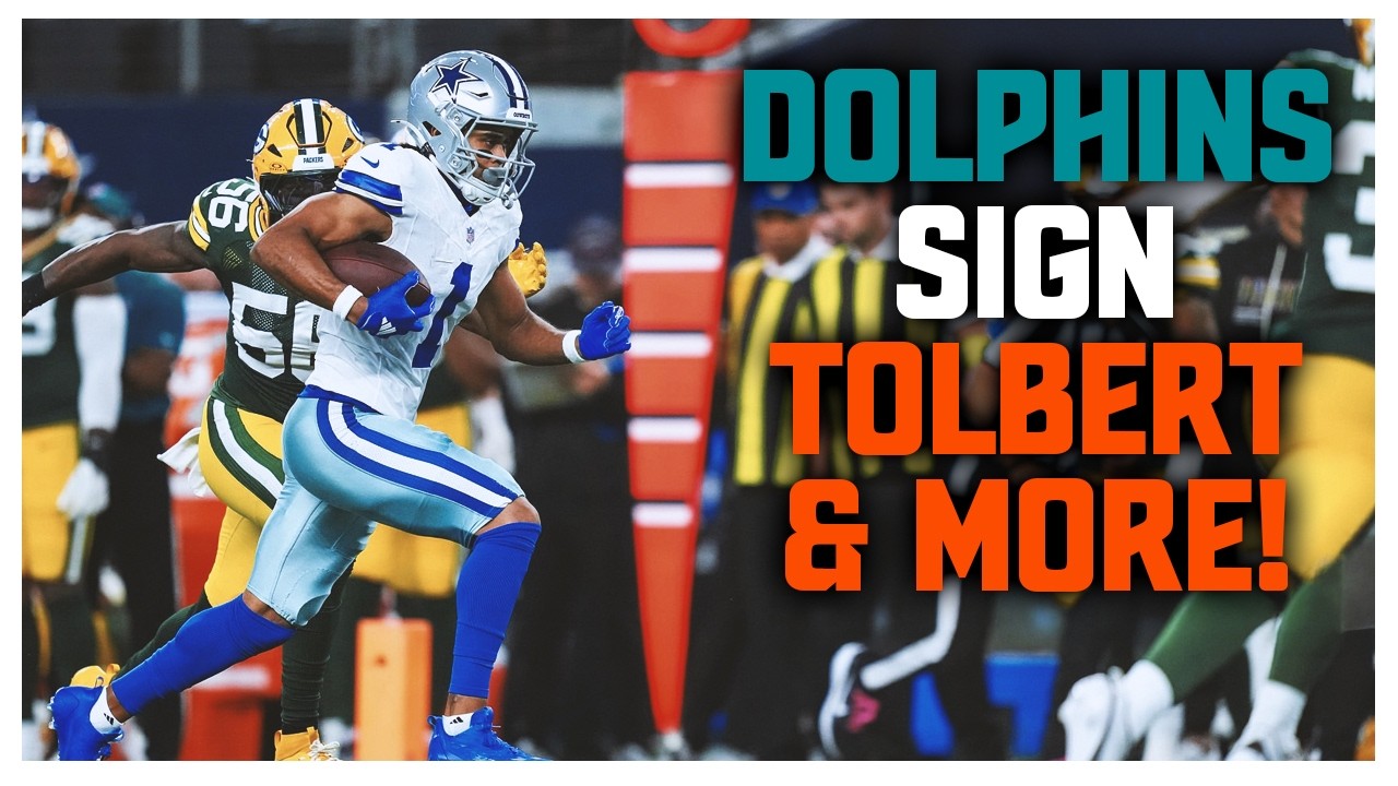 Miami Dolphins Sign Jalen Tolbert & More!