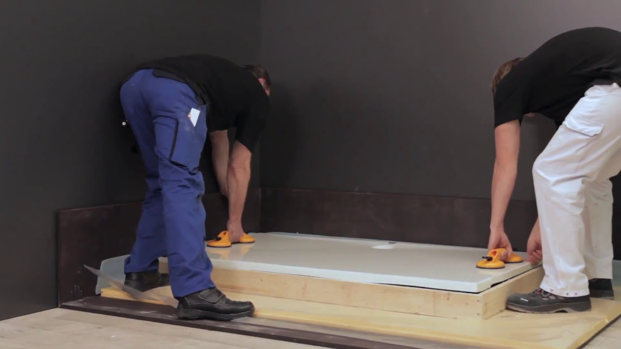 AQUANY - HÜPPE instalace vaničky EasyStep