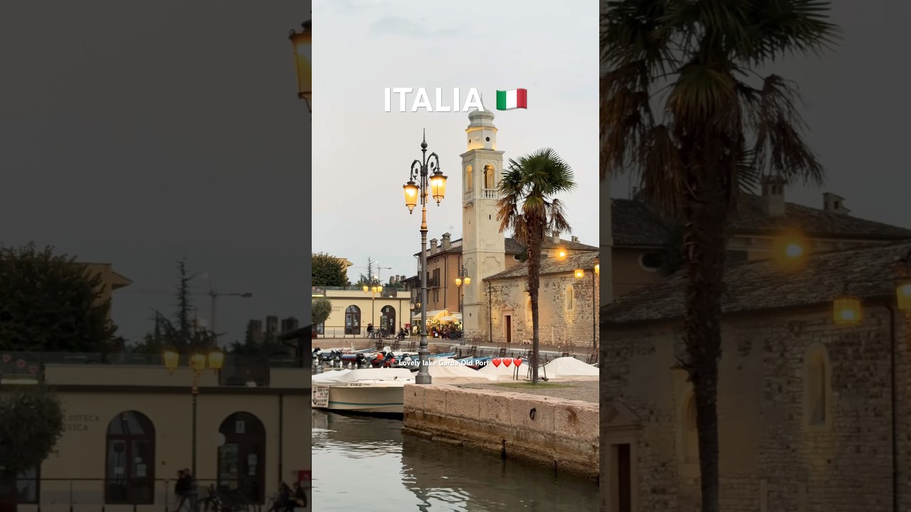Best Places to visit in Italy | Lake Garda italy Walking Tour #italy #travel #travelvlog #traveltips