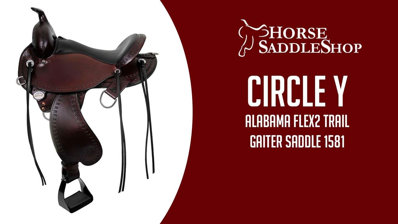 Circle Y Alabama Flex2 Trail Gaited Saddle 1581