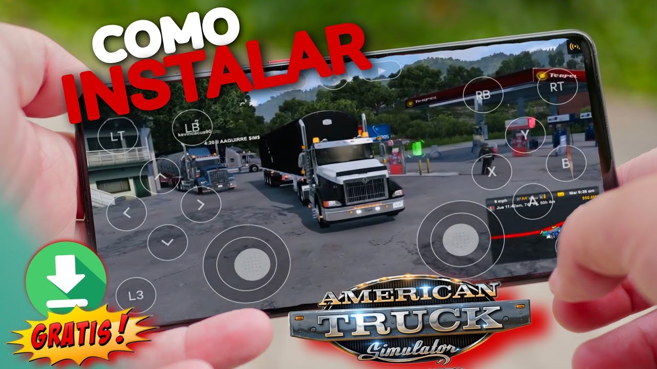 DESCARGAR - INSTALAR AMERICAN TRUCK SIMULATOR / TUTORIAL PASO a PASO