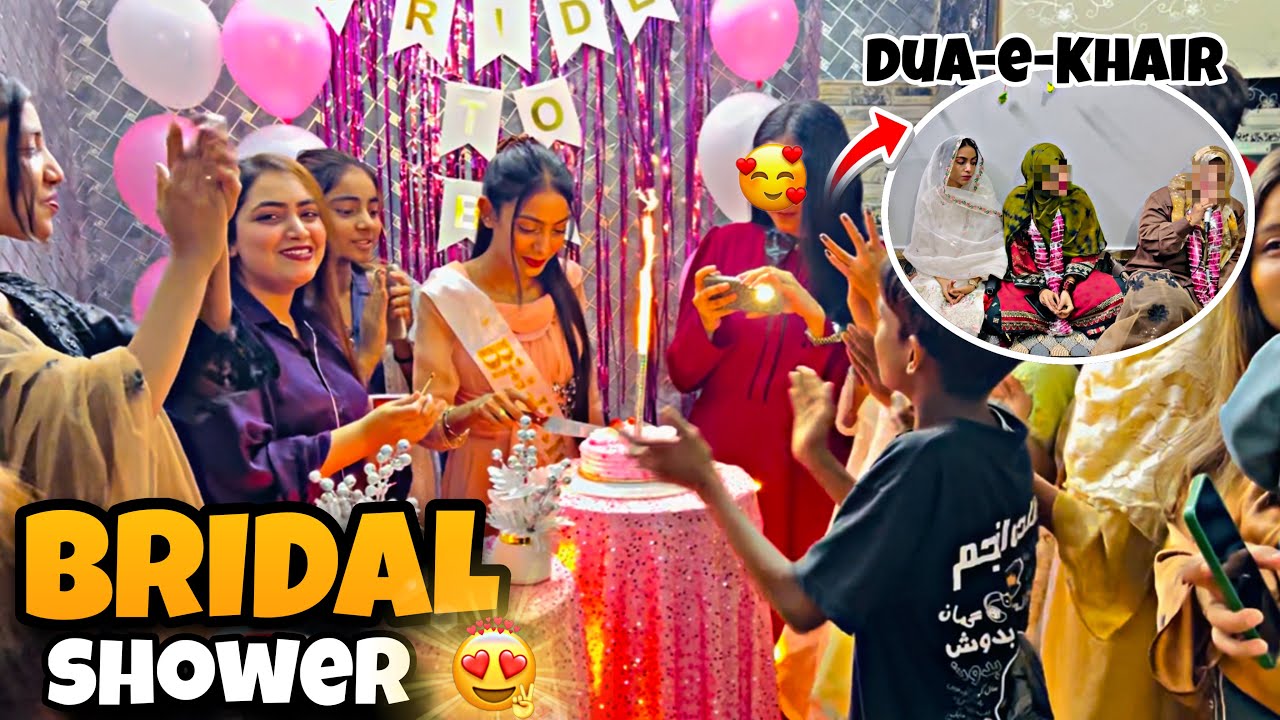 DUA-E-KHAIR❤️BRIDAL SHOWER😍UROOJ ABBASI OFFICIAL 