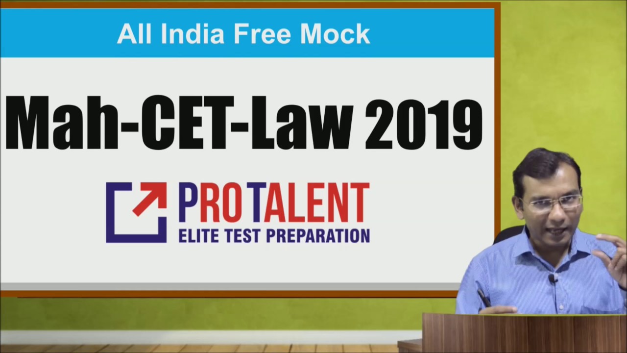 MHCET Law 2019 (5Yr) All India Free Mock by ProTalentDigital.com
