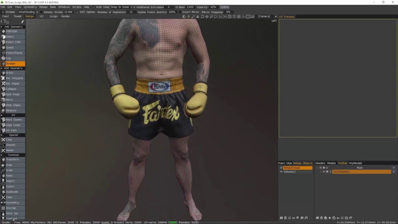 3D Scan Cleanup Pt 2