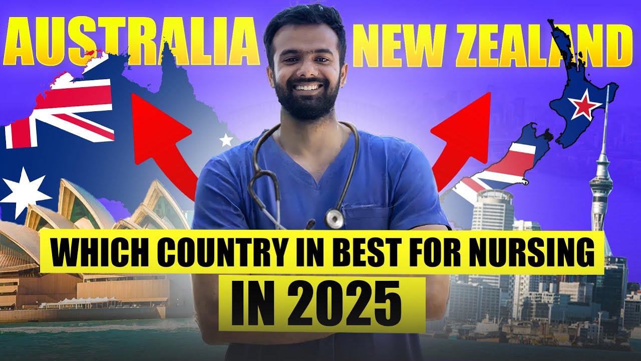 Which country is best for Nursing - New Zealand or Australia in 2025 | English Subtitles