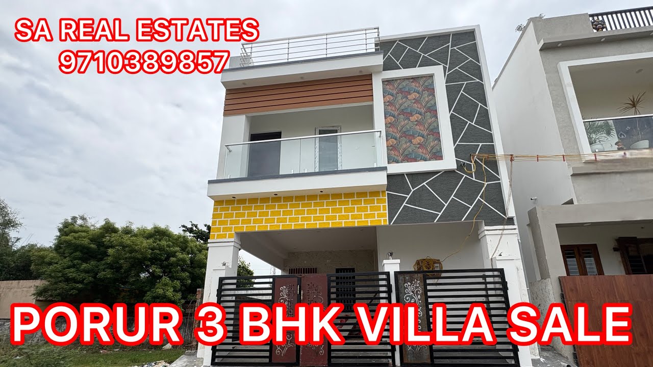 ID NO-1061 3 BHK VILLA FOR SALE | DUPLEX VILLA | PRIME LOCATION | APPROVED | BRAND NEW | BANK LOAN |