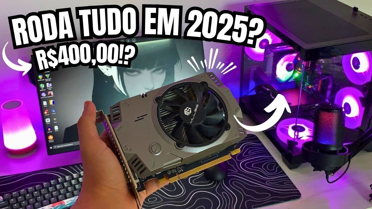 RX 550 4Gb em 2025! Vale a Pena Mesmo? Testei em Jogos Pesados!