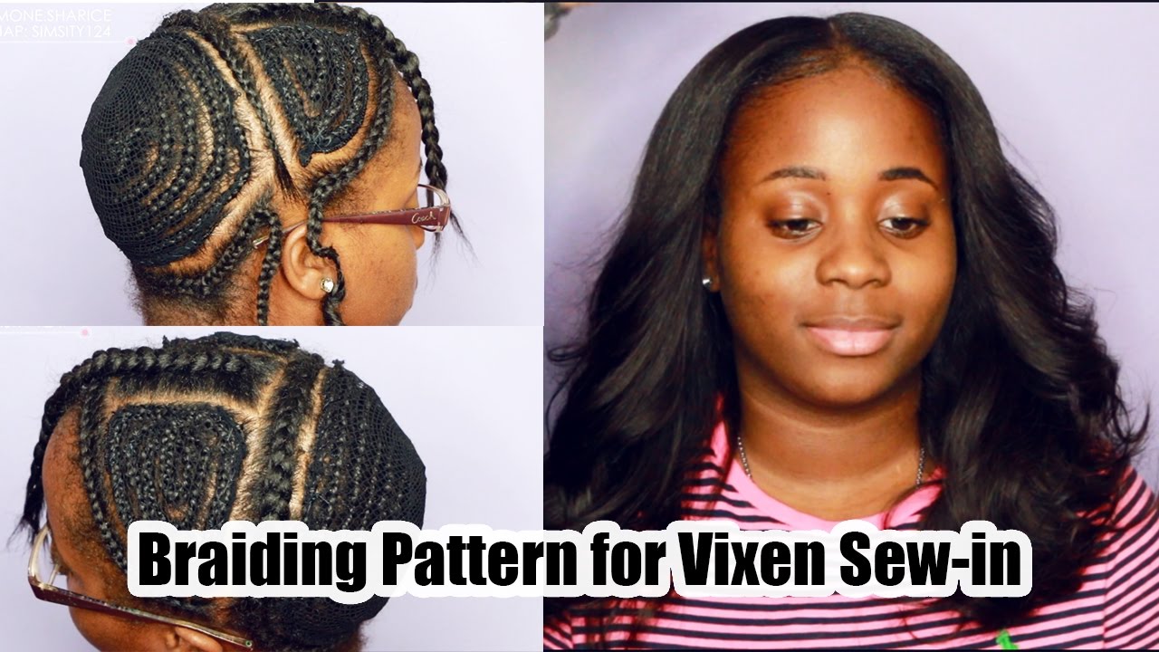 Braiding Pattern for Vixen Sew in