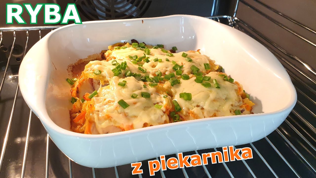 Przepyszna RYBA zapiekana w piekarniku, bez smażenia i bez kłopotu 👌  prosta i szybka 🐟