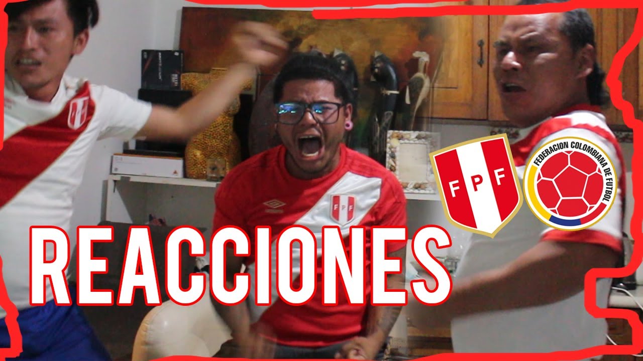 video reacción de infarto PERU 1 VS  0 COLOMBIA eliminatorias qatar 2022