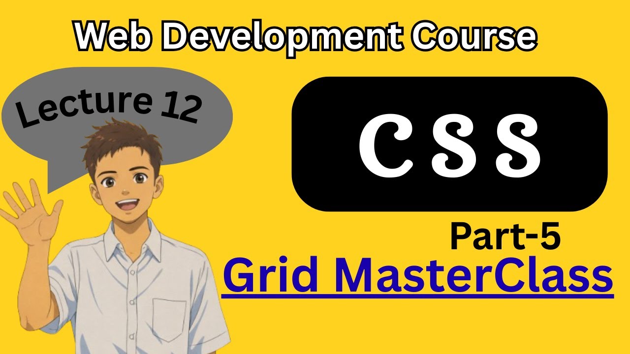 CSS Grid Masterclass in Hindi 🔥 | All Properties + Real Website Layouts | Web Development Journey