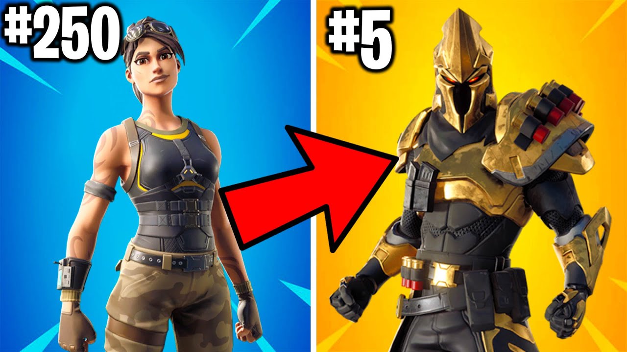 РЕЙТИНГ ВСЕХ ОБЛИКОВ FORTNITE 2019 ГОДА ОТ ХУДШЕГО ДО ЛУЧШЕГО!